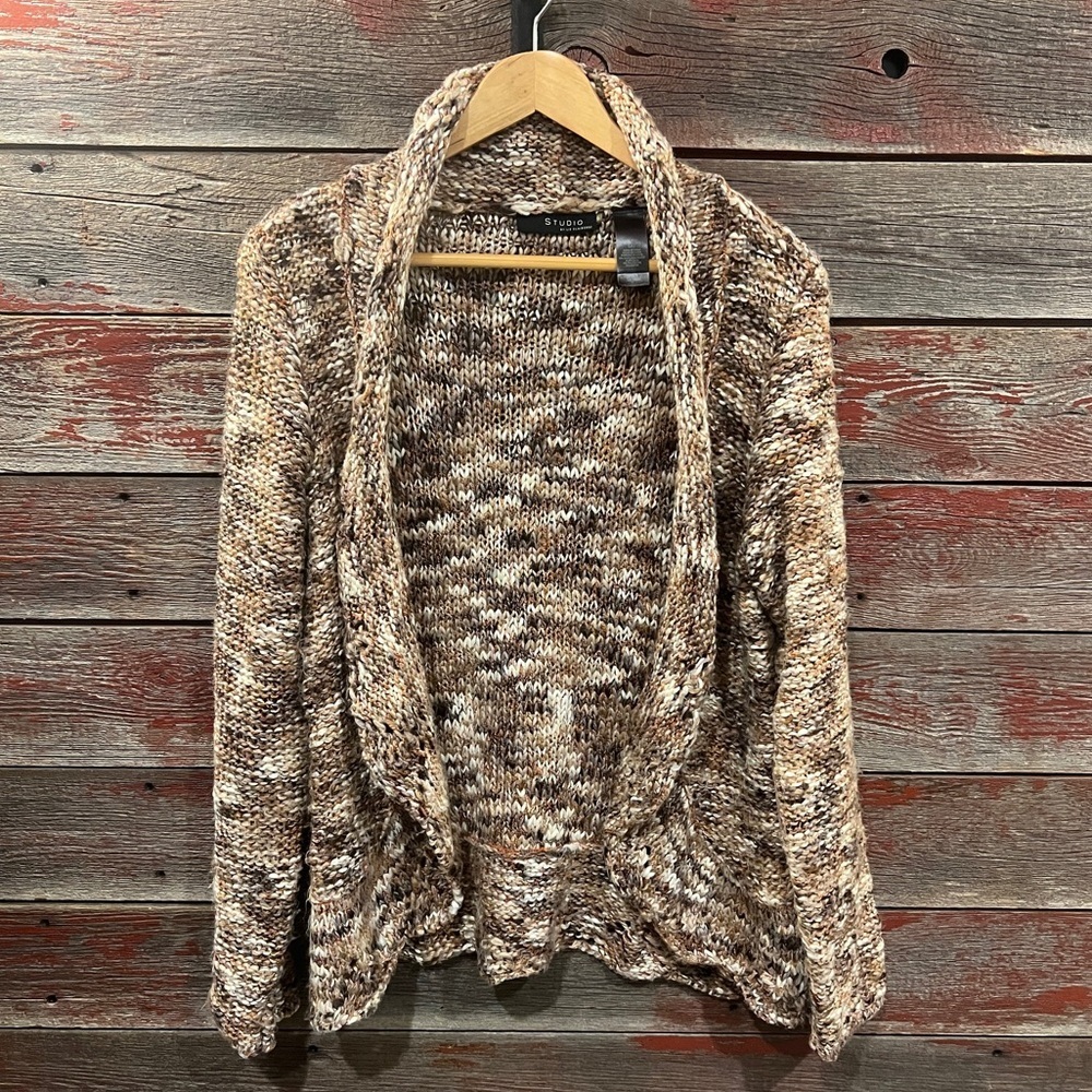 🥉LIZ CLAIBORNE CARDIGAN SWEATER - SIZE LARGE - EXCELLENT CONDITION